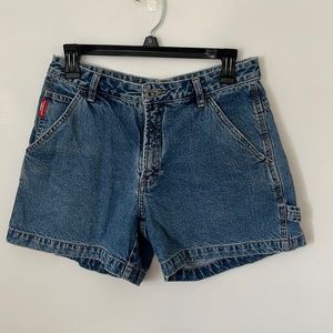 Denim shorts - looser fit